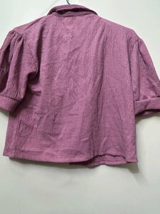 New Women Crop Shirt