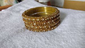 Golden Bangle Set