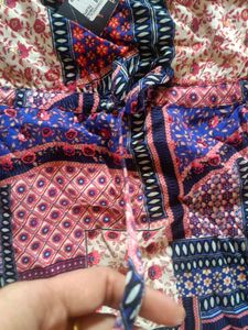 Boho Chic Cold Shoulder Mini Dress