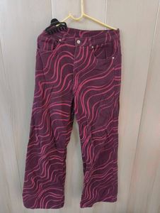 Patterned Wide Leg H&amp;M Denims🦢