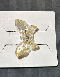 Blue Butterfly Hair Claw Clip
