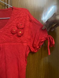 XXL Red Top For Women