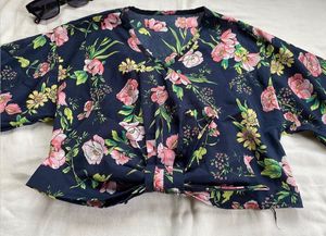 Floral Bow Top