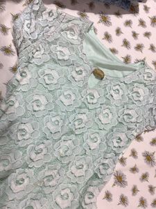 Midi Iceblue Dress Classy At Lowrate