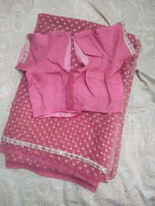 2 Sari With Blouse