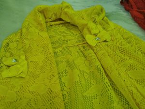 Combo of 2 Stylish Shrug Red And Yellow