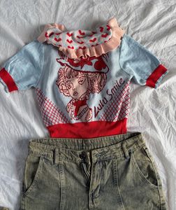 🌷🪞🪞  Vintage Crop Top 🌷🌷