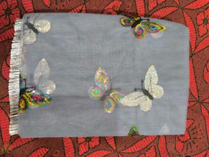 Butterfly Sequin Scarf