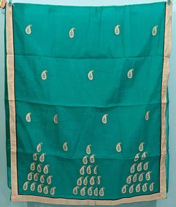 Khat Saree - Sea Green