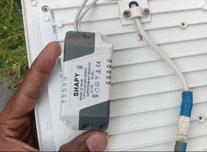 2pcs_18w Square LED Panel Lights_Refurbished🔧💡