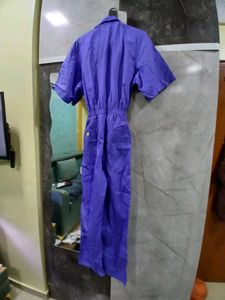 Vintage Blue Jumpsuit