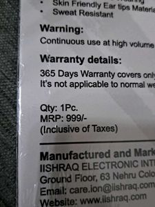 ionX Superstar Neckband