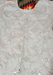 Elegant White Kurta