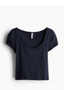 H&amp;M Sweetheart neck Crop Top