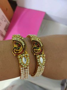 Peacock Braclet Set Of 2