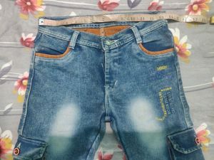 Cargo Blue #Jeans / Waist Size 28
