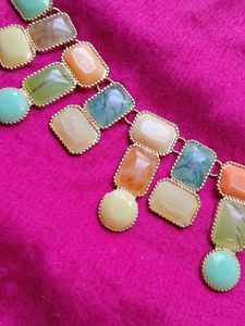 Multicolored Neckpiece Necklace