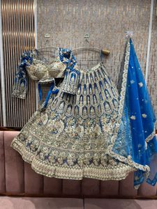 Gorgeous Yellow Lehenga Choli With Dupatta