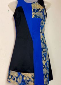 Color Block Mini Dress