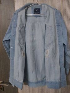 Distressed Denim Jacket - Allen Solly