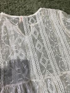 Combo Offer 🚨🚨 White Dress + Denim Shorts