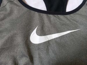 Nike Gray Sports Bra