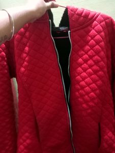 Red Winter Jacket Men/Women Both Can Wear