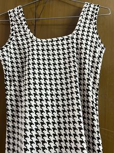 Houndstooth Mini Dress