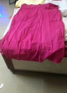 Pink Pleated Skirt Petticoat