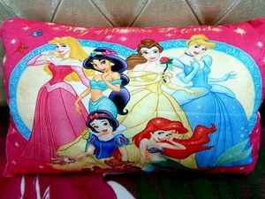 Beautiful Princess Friends Pillow For Kids