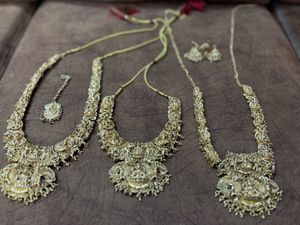 Gold Plated Bridal Jewelry Set