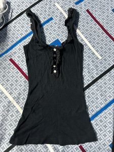 Cute Black Tank Top