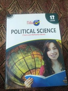 Class 12 Cbse  Political Science Refresher Book Or The Reference Book