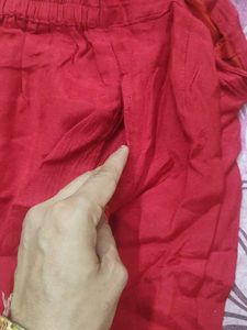 Red  Trouser