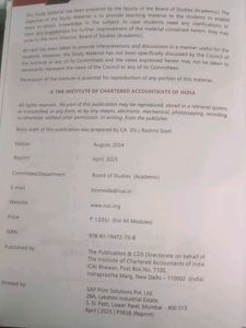 CA Foundation Accounting - Module 1 And 2