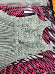 Elegant Mint Green Gown