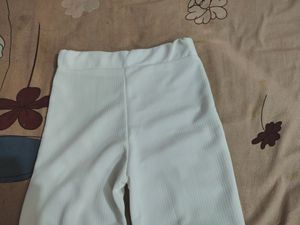 White Trouser Pant Bootcut