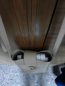Beige Crossbody Bag From Miniso