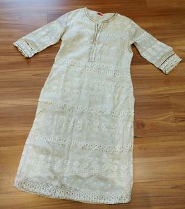W embellished Kurta
