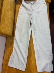 Beige Coloured Formal Pants