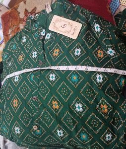 New Rayon Kurti Handloom Style Print