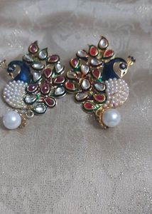 Peacock Earrings