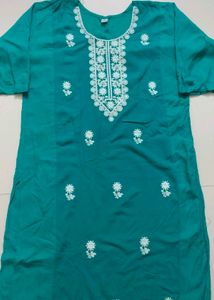 Elegant Embroidered Kurta and palazzo