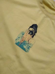 Yellow T Shirt For Girls