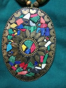 Colorful Beaded Statement Necklace