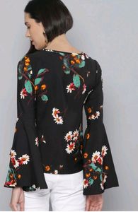 Tokyo Talkies Bell Sleeves Top