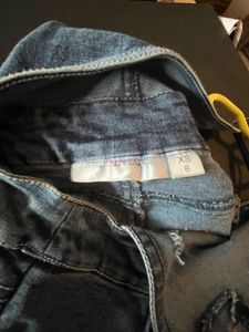 Denim Overalls Romper