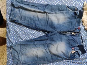 Blue Denim Shorts