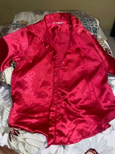 Zara Satin Shirt