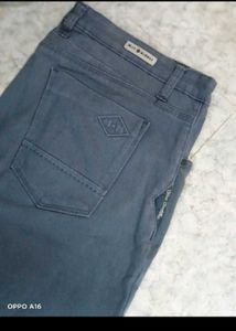 Blue Buddha Gray Denim Jeans